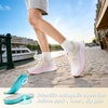 image:imageWomens Orthopedic Road Running Shoes Comfortable Arch Support Plantar Fasciitis Flat Feet Orthotic Sport Sneakers Casual Breathable Outdoor Walking Tennis Shoes for Foot Heel and Pain ReliefW2beige