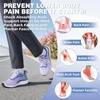 image:imageWomens Orthopedic Road Running Shoes Comfortable Arch Support Plantar Fasciitis Flat Feet Orthotic Sport Sneakers Casual Breathable Outdoor Walking Tennis Shoes for Foot Heel and Pain ReliefW2purple