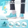 image:imageWomens Orthopedic Road Running Shoes Comfortable Arch Support Plantar Fasciitis Flat Feet Orthotic Sport Sneakers Casual Breathable Outdoor Walking Tennis Shoes for Foot Heel and Pain ReliefW1mint