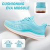 image:imageWomens Orthopedic Road Running Shoes Comfortable Arch Support Plantar Fasciitis Flat Feet Orthotic Sport Sneakers Casual Breathable Outdoor Walking Tennis Shoes for Foot Heel and Pain ReliefW1mint