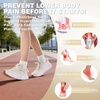 image:imageWomens Orthopedic Road Running Shoes Comfortable Arch Support Plantar Fasciitis Flat Feet Orthotic Sport Sneakers Casual Breathable Outdoor Walking Tennis Shoes for Foot Heel and Pain ReliefW2beige