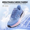 image:imageWomens Orthopedic Road Running Shoes Comfortable Arch Support Plantar Fasciitis Flat Feet Orthotic Sports Sneakers Casual Cushion Tennis Walking Shoes for Foot and Heel Pain ReliefW1blue Purple