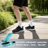 image:imageWomens Orthopedic Road Running Shoes Comfortable Arch Support Plantar Fasciitis Flat Feet Orthotic Sports Sneakers Casual Cushion Tennis Walking Shoes for Foot and Heel Pain ReliefW2black
