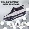 image:imageWomens Orthopedic Road Running Shoes Comfortable Arch Support Plantar Fasciitis Orthotic Sports Sneakers Supportive Casual Outdoor Work Tennis Walking Shoes for Foot Heel and Pain ReliefW1black Pink