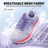 image:imageWomens Orthopedic Road Running Shoes Comfortable Arch Support Plantar Fasciitis Orthotic Sports Sneakers Supportive Casual Outdoor Work Tennis Walking Shoes for Foot Heel and Pain ReliefW2purple