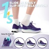 image:imageWomens Orthopedic Road Running Shoes Comfortable Arch Support Plantar Fasciitis Orthotic Sports Sneakers Supportive Casual Outdoor Work Tennis Walking Shoes for Foot Heel and Pain ReliefW2dark Purple