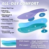 image:imageWomens Orthopedic Road Running Shoes Comfortable Arch Support Plantar Fasciitis Orthotic Sports Sneakers Supportive Casual Outdoor Work Tennis Walking Shoes for Foot Heel and Pain ReliefW2purple