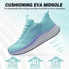 image:imageWomens Orthopedic Road Running Shoes Comfortable Arch Support Plantar Fasciitis Orthotic Sports Sneakers Supportive Casual Outdoor Work Tennis Walking Shoes for Foot Heel and Pain ReliefW3mint