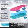 image:imageWomens Orthopedic Road Running Shoes Comfortable Arch Support Plantar Fasciitis Orthotic Sports Sneakers Supportive Casual Outdoor Work Tennis Walking Shoes for Foot Heel and Pain ReliefW1black