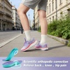 image:imageWomens Orthopedic Road Running Shoes Comfortable Arch Support Plantar Fasciitis Orthotic Sports Sneakers Supportive Casual Outdoor Work Tennis Walking Shoes for Foot Heel and Pain ReliefW2purple