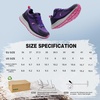 image:imageWomens Orthopedic Trail Running Shoes Comfortable Arch Support Plantar Fasciitis Orthotic Athletic Sneakers Casual Flat Feet Sports Workout Walking Hiking Shoes for Foot Heel and Pain ReliefW2purple