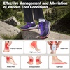 image:imageWomens Orthopedic Trail Running Shoes Comfortable Arch Support Plantar Fasciitis Orthotic Athletic Sneakers Casual Flat Feet Sports Workout Walking Hiking Shoes for Foot Heel and Pain ReliefW2purple
