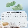 image:imageWomens Orthopedic Trail Running Shoes Comfortable Arch Support Plantar Fasciitis Orthotic Athletic Sneakers Casual Flat Feet Sports Workout Walking Hiking Shoes for Foot Heel and Pain ReliefW3light Green