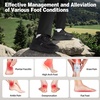 image:imageWomens Orthopedic Trail Running Shoes Comfortable Arch Support Plantar Fasciitis Orthotic Athletic Sneakers Casual Flat Feet Sports Workout Walking Hiking Shoes for Foot Heel and Pain ReliefW1black