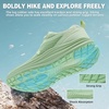 image:imageWomens Orthopedic Trail Running Shoes Comfortable Arch Support Plantar Fasciitis Orthotic Athletic Sneakers Casual Flat Feet Sports Workout Walking Hiking Shoes for Foot Heel and Pain ReliefW3light Green