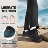 image:imageWomens Orthopedic Trail Running Shoes Comfortable Arch Support Plantar Fasciitis Orthotic Athletic Sneakers Casual Flat Feet Sports Workout Walking Hiking Shoes for Foot Heel and Pain ReliefW1black