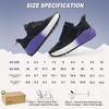 image:imageWomens Orthopedic Wide Plantar Fasciitis Shoes Comfortable Arch Support Diabetic Orthotic Flat Feet Trail Running Athletic Hiking Sneakers Casual Sports Trekking Walking Shoes for Foot Heel PainK1black1