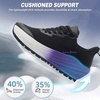 image:imageWomens Orthopedic Wide Plantar Fasciitis Shoes Comfortable Arch Support Diabetic Orthotic Flat Feet Trail Running Athletic Hiking Sneakers Casual Sports Trekking Walking Shoes for Foot Heel PainK1black1
