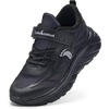 image:imageKids Orthopedic Tennis Shoes for Boys and Girls Comfortable Casual Plantar Fasciitis Arch Support Athletic Running Sneakers Orthotic Breathable School Sports Walking Shoes for Foot and Pain ReliefW1black