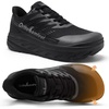 image:imageMens Orthopedic Diabetic Wide Walking Shoes Comfortable Arch Support Plantar Fasciitis Sport Fashion Sneakers Casual Wide Toe Box Work Tennis Outdoor Walking Shoes for Swollen Feet Heel PainK1black