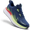 image:imageMens Orthopedic Road Running Shoes Comfortable Arch Supports Plantar Fasciitis Orthotic Sports Fashion Sneakers Casual Outdoor Hiking Tennis Athletic Walking Shoes for Foot Heel and Pain ReliefW2navyLime Green