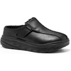 image:imageOrthoComfoot Mens Orthopedic Wide Winter Slippers for Diabetic Comfortable Arch Support Leather Dress Shoes for Plantar Fasciitis Casual Orthotic Hammer Toes Walking Shoes for Foot and Heel PainK1black