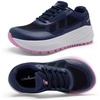 image:imageOrthoComfoot Womens Orthopedic Wide Plantar Fasciitis Trail Shoes Comfortable Diabetic Arch Support Orthotic Flat Feet Running Sneakers Casual Non Slip Hiking Shoes for Foot Heel and Pain ReliefK1dark Blue