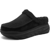 image:imageWomens Orthopedic Diabetic Winter Slippers Comfortable Wide Toe Box Plantar Fasciitis Arch Support Slip On Loafers Casual Flat Feet Winter Warm House Walking Shoes for Foot and Heel Pain ReliefK1black