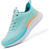 image:imageWomens Orthopedic Road Running Shoes Comfortable Arch Support Plantar Fasciitis Flat Feet Orthotic Athletic Sneakers Casual Tennis Outdoor Walking Exercise Shoes for Foot Heel and Pain ReliefW2mint