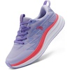 image:imageWomens Orthopedic Road Running Shoes Comfortable Arch Support Plantar Fasciitis Orthotic Sports Sneakers Supportive Casual Outdoor Work Tennis Walking Shoes for Foot Heel and Pain ReliefW2purple