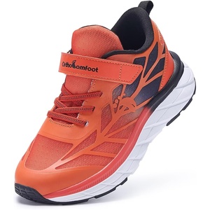 image:imageKids Orthopedic Tennis Shoes for Boys and Girls Comfortable Casual Plantar Fasciitis Arch Support Athletic Running Sneakers Orthotic Breathable School Sports Walking Shoes for Foot and Pain ReliefW3orange