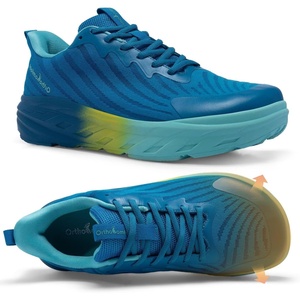 image:imageMens Orthopedic Diabetic Wide Toe Box Walking Shoes Comfortable Arch Support Plantar Fasciitis Orthotics Tennis Sneakers Casual Breathable Work Running Sport Shoes for Foot and Heel Pain ReliefK2blue