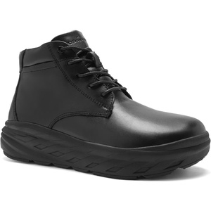 image:imageMens Orthopedic Diabetic Winter Boots Comfortable Wide Toe Box Warm Arch Support Plantar Fasciitis Leather Dress Oxfords Shoes Casual Walking Snow Ankle Mid Boots for Foot and Heel Pain ReliefK1black