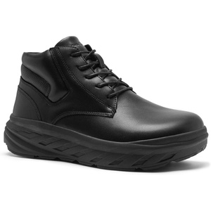 image:imageMens Orthopedic Diabetic Winter Mid Boots Wide Toe Box Dress Comfortable Arch Support Plantar Fasciitis Leather Oxfords Shoes Casual Warm Modern Mid Ankle Boots for Foot and Neuropathy Pain ReliefK1black
