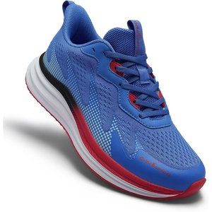 image:imageMens Orthopedic Road Running Shoes Comfortable Arch Supports Plantar Fasciitis Orthotic Sports Fashion Sneakers Casual Outdoor Hiking Tennis Athletic Walking Shoes for Foot Heel and Pain ReliefW2blueRed