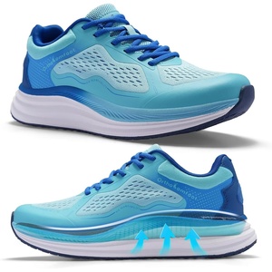 image:imageMens Orthopedic Road Running Shoes Comfortable Casual Arch Supports Plantar Fasciitis Orthotic Sports Tennis Sneakers Casual Lightweight Athletic Walking Shoes for Foot Heel and Pain ReliefW2blue