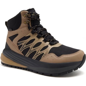image:imageMens Orthopedic Wide Waterproof Hiking Boots Comfortable Plantar Fasciitis Work Walking Running Trekking Shoes Orthotic Non Slip Adventures Ankle Support Trail Mid Boots for Foot Pain ReliefK2khaki