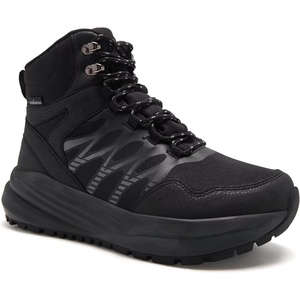 image:imageMens Orthopedic Wide Waterproof Hiking Boots Comfortable Plantar Fasciitis Work Walking Running Trekking Shoes Orthotic Non Slip Adventures Ankle Support Trail Mid Boots for Foot Pain ReliefK1black