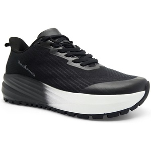 image:imageOrthoComfoot Mens Orthopedic Plantar Fasciitis Shoes Wide Toe Box Arch Support Diabetic Sports Sneakers Fashion Casual Hammer Toes Shoes for Foot and Heel Pain ReliefK1black1