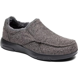 image:imageOrthoComfoot Mens Orthopedic Slippers Shoes with Arch Support Plantar Fasciitis House Slip On Loafers Comfortable Moccasin Mule Clogs for Indoor OutdoorW2brown