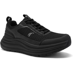 image:imageOrthoComfoot Womens Orthopedic Trail Running Shoes  Arch Support for Plantar Fasciitis Orthotic Athletic Sneakers for Flat Feet amp High Arch Tennis Walking Hiking Shoes Foot amp Heel Pain ReliefW1black