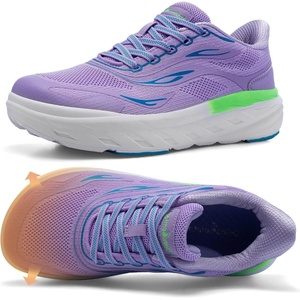 image:imageWomens Orthopedic Diabetic Wide Toe Box Running Shoes Comfortable Arch Support Plantar Fasciitis Orthotic Sport Sneakers Supportive Hammer Toes Casual Walking Shoes for Foot Heel and Pain ReliefK2purple
