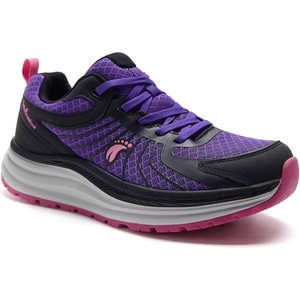 image:imageWomens Orthopedic Trail Running Shoes Comfortable Arch Support Plantar Fasciitis Orthotic Athletic Sneakers Casual Flat Feet Sports Workout Walking Hiking Shoes for Foot Heel and Pain ReliefW2purple