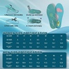 image:imageAir Cushion Sports Insoles for Running amp Basketball  Plantar Fasciitis Relief Arch Support Comfortable Inserts Athletic Metatarsal Gel Forefoot amp Orthotics for Sneakers Size 10 Men12 WomenW1green