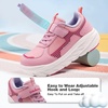image:imageBoys Girls Kids Orthopedic Tennis Shoes Wide Toe Box Comfortable Casual Arch Support Plantar Fasciitis Running Sneakers Orthotic Athletic School Sport Walking Shoes for Foot and Pain ReliefK3pink