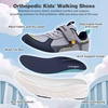 image:imageBoys Girls Kids Orthopedic Tennis Shoes Wide Toe Box Comfortable Casual Arch Support Plantar Fasciitis Running Sneakers Orthotic Athletic School Sport Walking Shoes for Foot and Pain ReliefK2grey