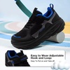 image:imageBoys Girls Kids Orthopedic Tennis Shoes Wide Toe Box Comfortable Casual Arch Support Plantar Fasciitis Running Sneakers Orthotic Athletic School Sport Walking Shoes for Foot and Pain ReliefK1black
