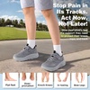 image:imageBoys Girls Kids Orthopedic Tennis Shoes Wide Toe Box Comfortable Casual Plantar Fasciitis Arch Support Athletic Running Sneakers Orthotic School Sports Walking Shoes for Foot and Pain ReliefK2grey