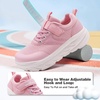 image:imageBoys Girls Kids Orthopedic Tennis Shoes Wide Toe Box Comfortable Casual Plantar Fasciitis Arch Support Athletic Running Sneakers Orthotic School Sports Walking Shoes for Foot and Pain ReliefK3pink