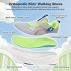 image:imageBoys Girls Kids Orthopedic Tennis Shoes Wide Toe Box Comfortable Casual Plantar Fasciitis Arch Support School Athletic Running Sneakers Lightweight Orthotic Sports Walking Shoes for Foot and PainK3grey